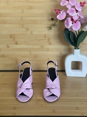 Rebecca Minkoff Agata Pink heeled sandals. NWOT